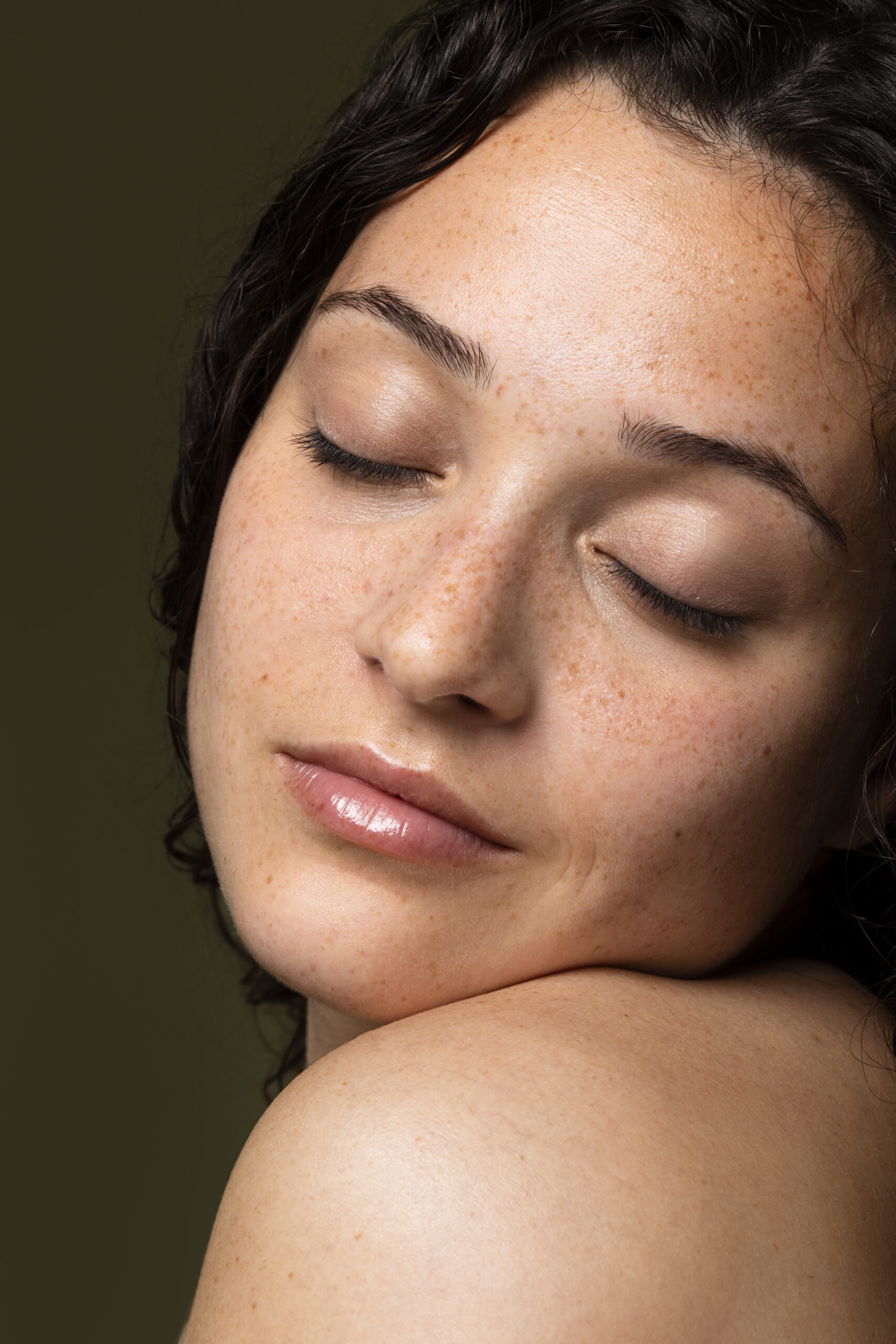 Illustrative image: A woman applying serum to her skin