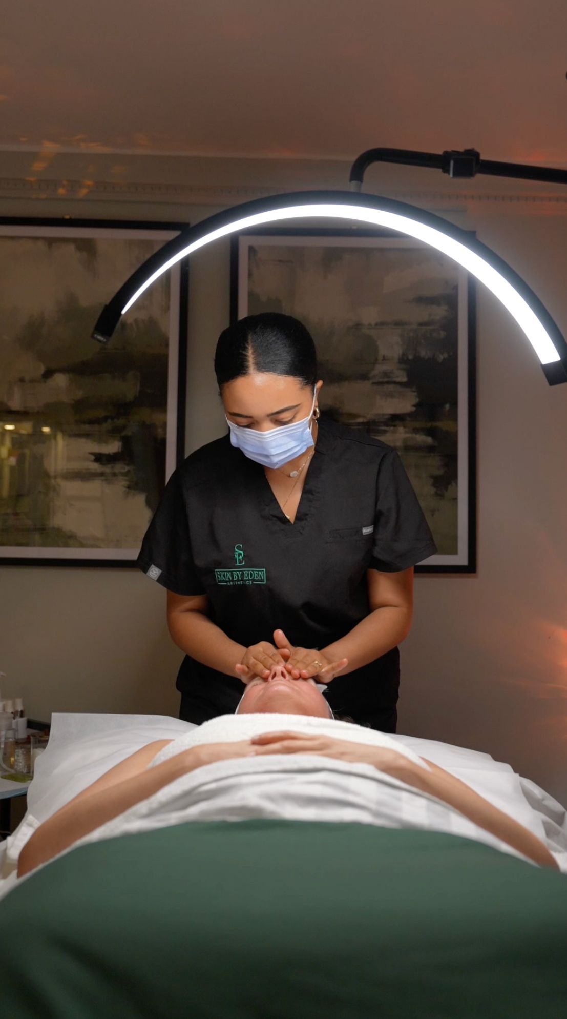 Illustrative image: A man applying serum during his skincare routine